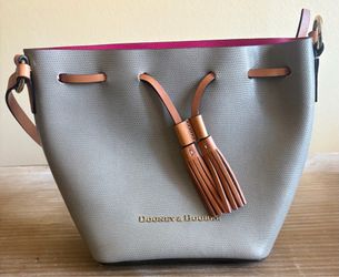 Dooney and Bourke Siena Serena Small Drawstring Bag with Pouch