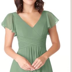 Azazie Matcha Sz 8 Dress