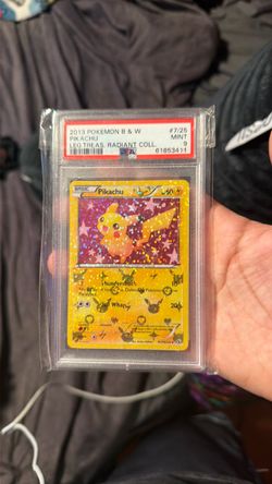 graded pikachu card