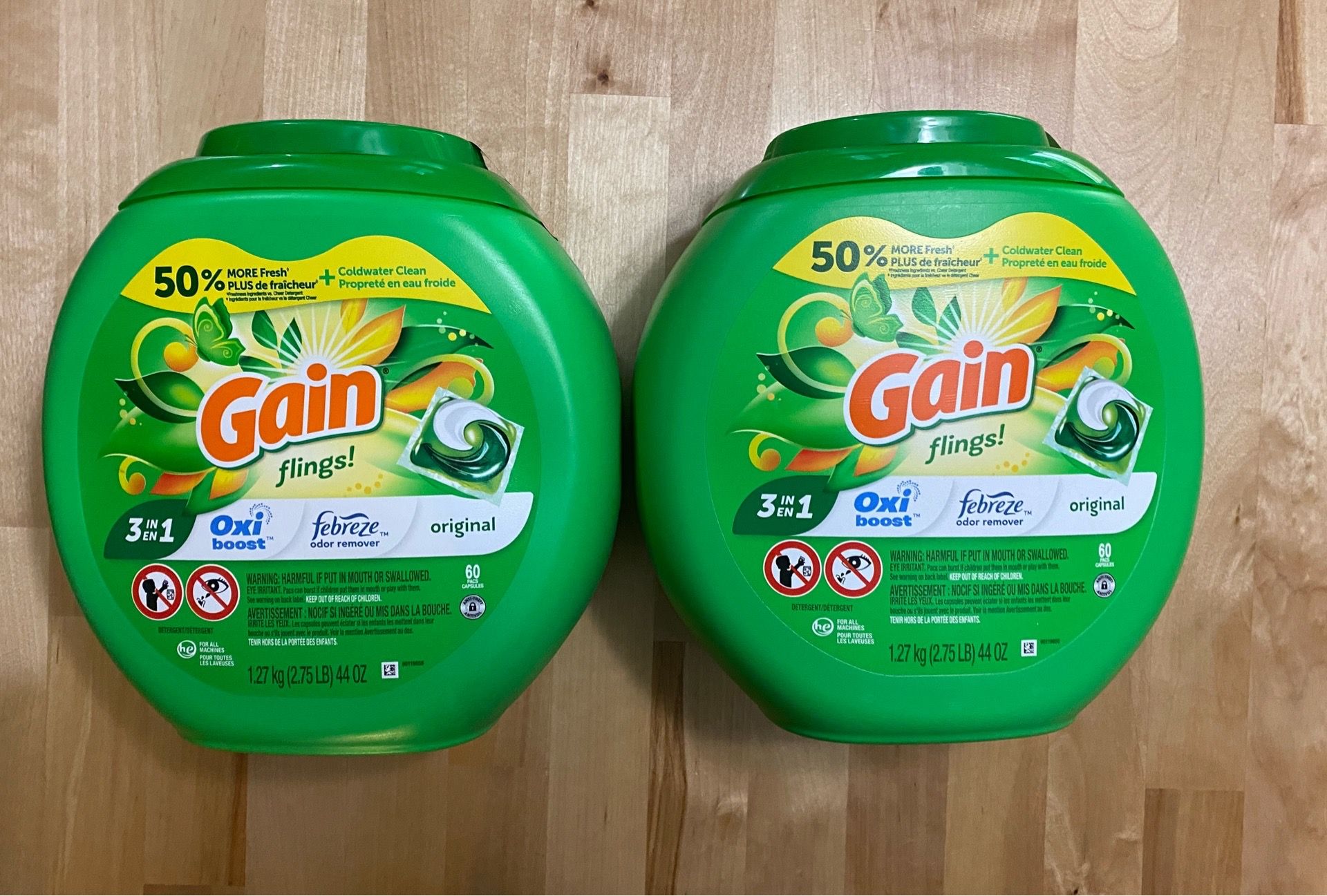 Gain Pods - 60 count