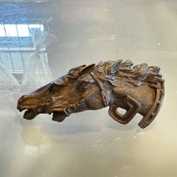 Gucci Belt Vtg Italy Double Racing Horse