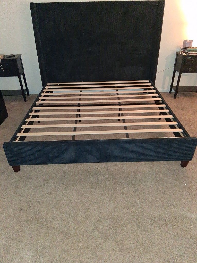 King Size Bed with High Headboard