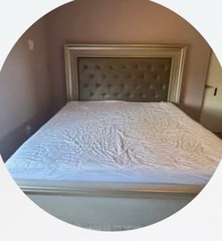 King Size Bed frame & matress