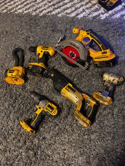 18v Dewalt power tools
