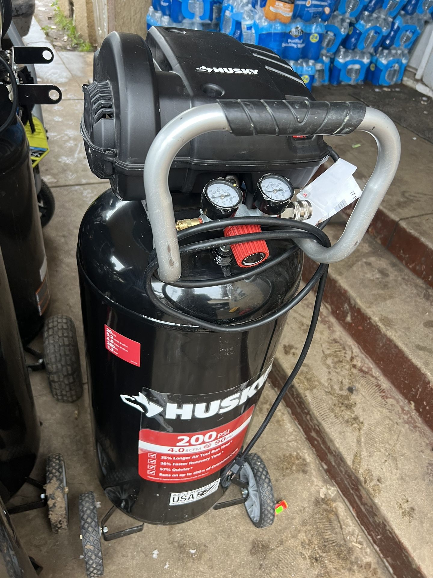 Husky oilless 2024 air compressor