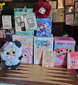 Bundle blindbox big in to Energy, maymei, baby Three Powerpuff Girls,spyfamily