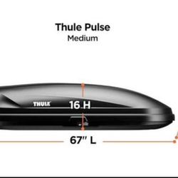 Thule Pulse 614 Black Medium NIB
