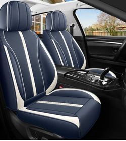 2 pc front seat covers Red Rain Full Coverage
