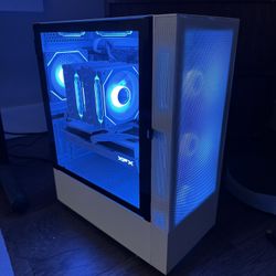 White PC Gaming Tower