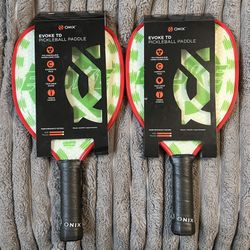 2 Onix Evoke TD Pickle Ball Paddles 