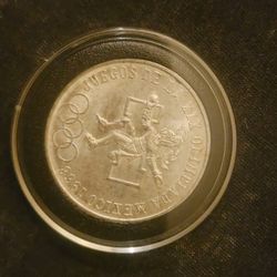 1968 25 Pesos Olympic Games