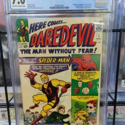 DAREDEVIL #1 (1964) - CGC GRADE 7.0 - MARVEL 1ST APPEARANCE MURDOCK PAGE NELSON