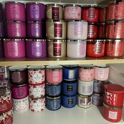 Bath & Body Works 3 Wick Candles