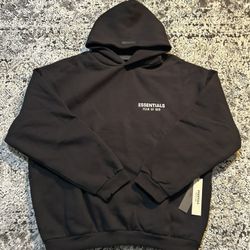 Essentials Fear Of God Hoodie Black 