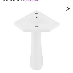Corner Ped Sink New