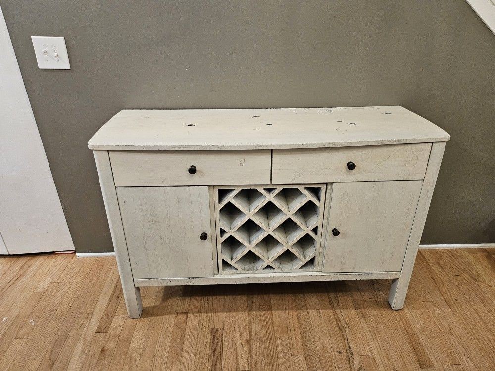 Wine Cabinet w/Removable Wine Rack