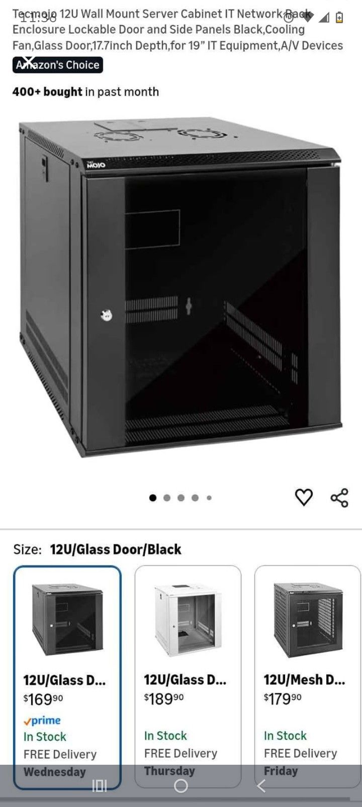 TecMojo Wall Mount server