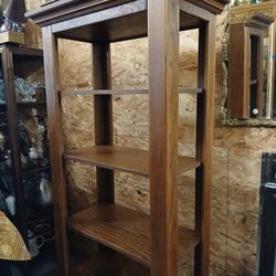 Solid Wood display shelf 