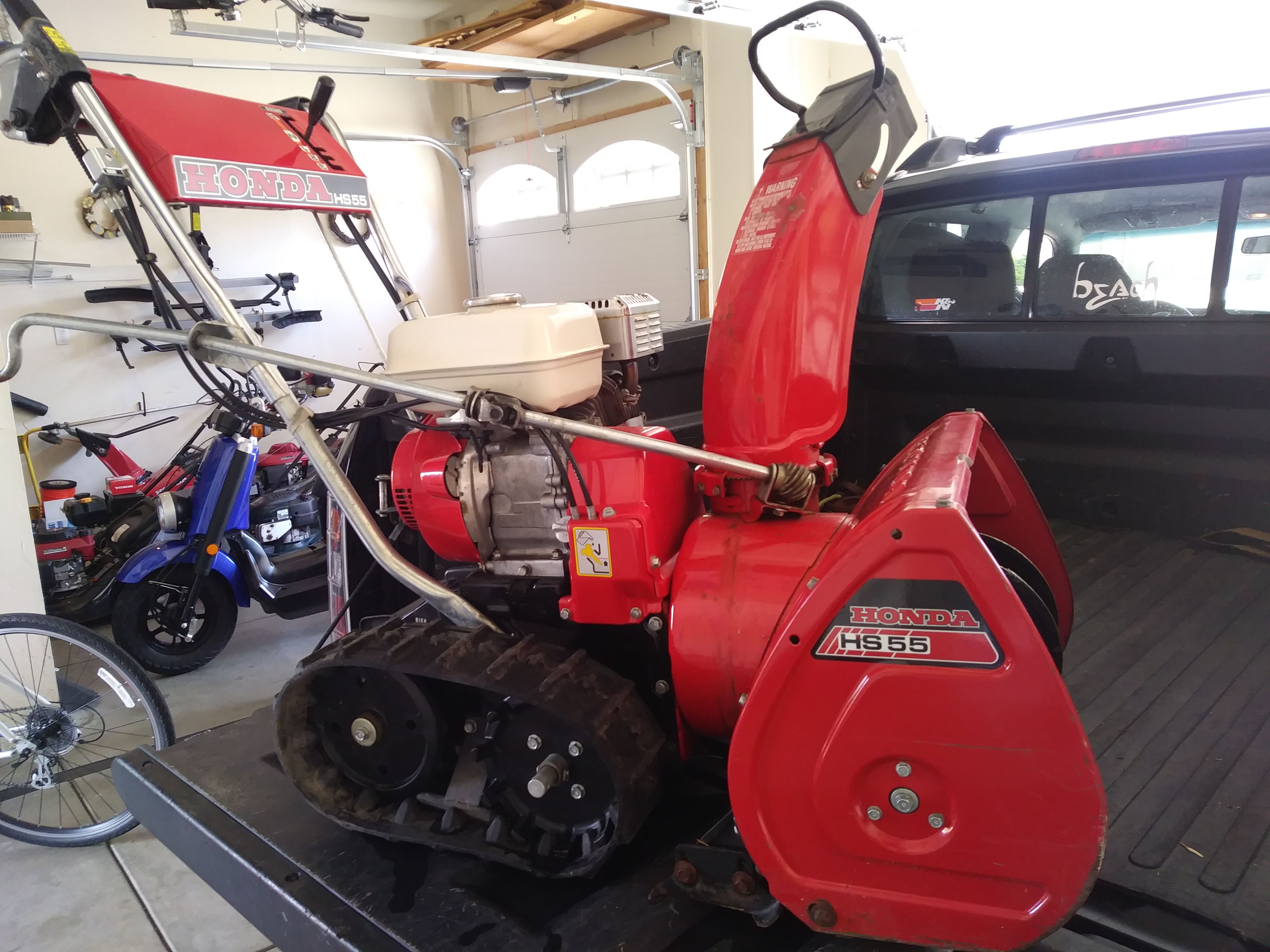 Honda hs55 snowblower