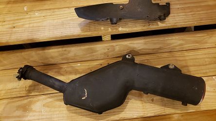 KLR650E stock exhaust