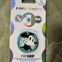 Disney Mickey Mouse PopSocket PopGrip – Retro Vibes (New)