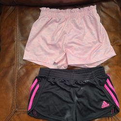 Girls Nike And Adidas Shorts 