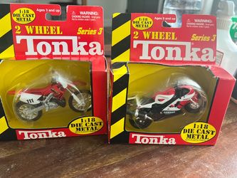 Tonka 2 Wheel Series 3 Die Cast Motorcycle