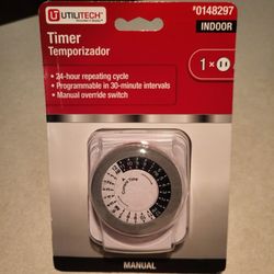 Utilitech Indoor Outlet Timer