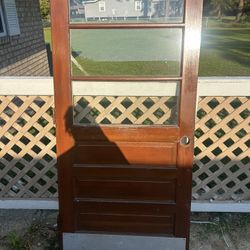Antique Real Wood Door