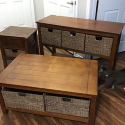 3 Piece Furniture Set w/ Plenty Of Storage 