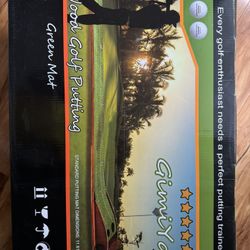 Brand New Unopened Wood GOLF Putting Training Green  Mat