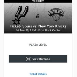 Spurs Vs Knicks  Tonight 