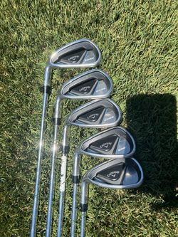 LH Callaway Edge Irons 6-PW
