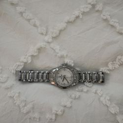 bulova, stainless steel, woman’s watch