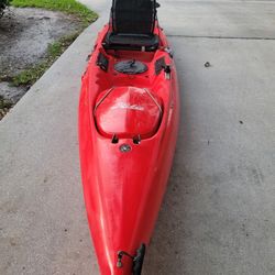 Hobie Mirage Revolution 13  With Kick Up 180  Pedal Drive And Hobie Paddle