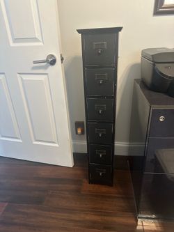 Wooden cabinet tower