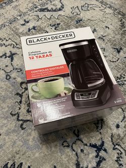 Black Decker 12 Cup Coffee Maker