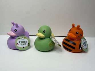 Target Bullseye Playground Summer Rubber Duck 3pc Set Jeep Ducks Firefly - $10 Firm!!!