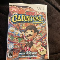 New Carnival Games for Wii Nintendo 