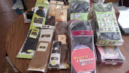 New hair extensions weaves and wigs