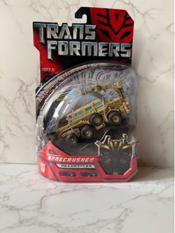 Transformers Movie Bonecrusher Decepticon Action Figure Hasbro/ New Sealed