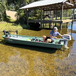 12 Foot John Boat Decked Out (with Trailer)