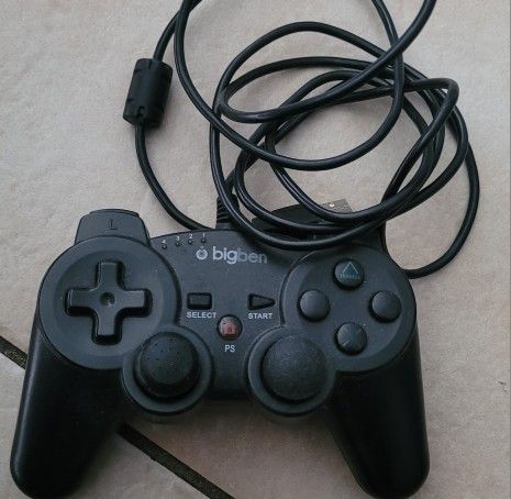 PLAYSTATION 3 WIRED CONTROLLER + USB EXTENSION CABLE