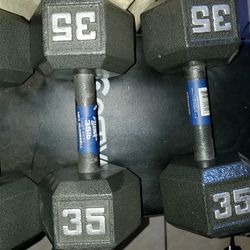 Dumbbells 35lbs 