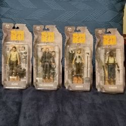 The Walking Dead Figures Lot 