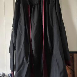Texas State Graduation Masters Regalia 
