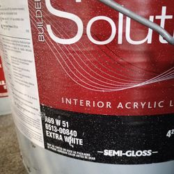 5 Ea 5 Gal Bucket's Of Paint 6 1 Gal