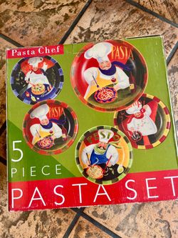 5 PIECE PASTA DISH SET