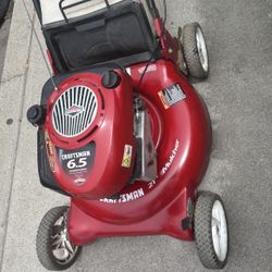 Craftsman Push Mower Good Working Condition Tested Before Buy It 6.5hp.  180$$cash
