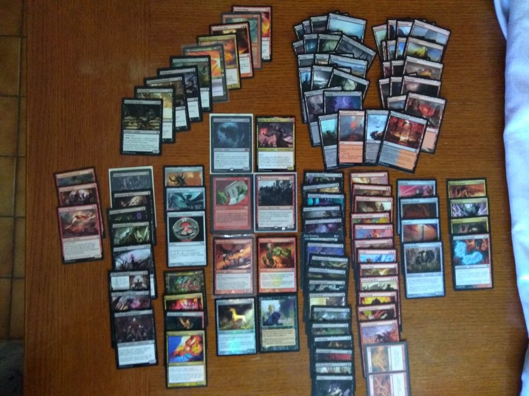 Garna, the bloodflame edh deck mtg Magic the gathering magic card